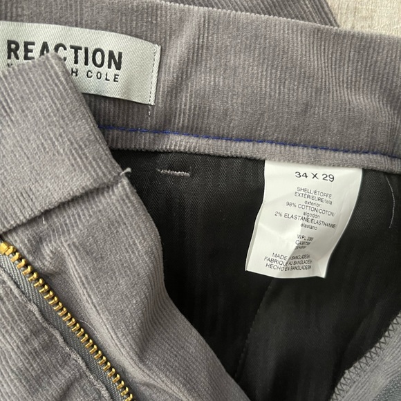 Kenneth Cole Reaction Flex Waistband Corduroy Pants - Picture 7 of 7